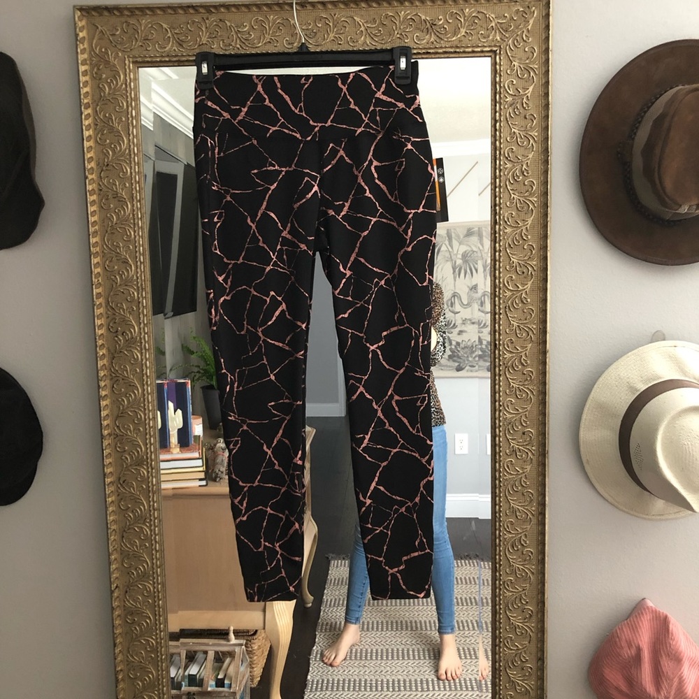 Avia Full Length Leggings Rose Gold Medium